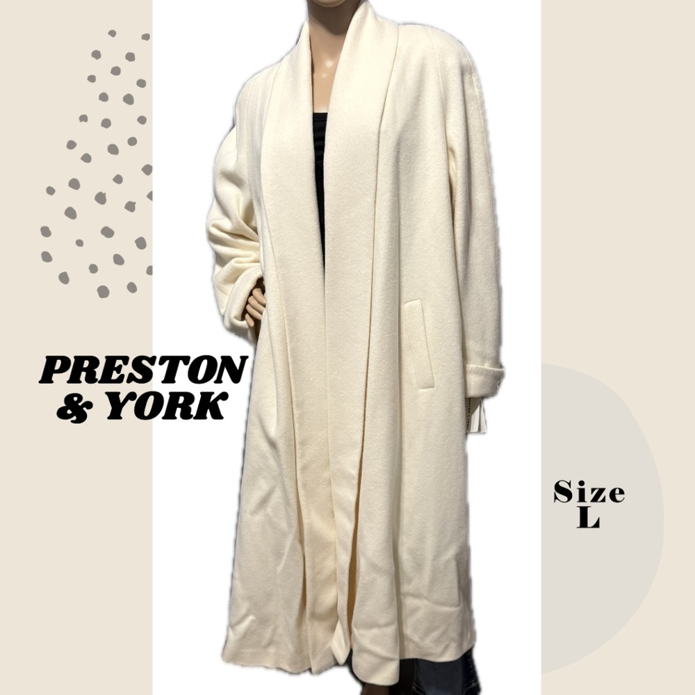 Preston & York Ivory Trench Coat